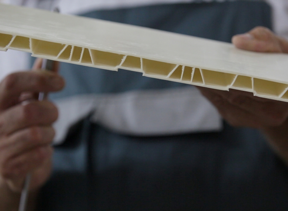 подоконник в разрезе