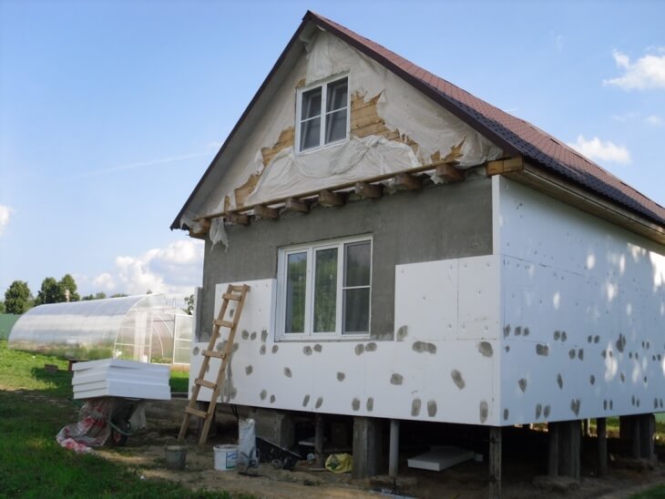 Защита, отделка и утепление фасада дома современными материалами