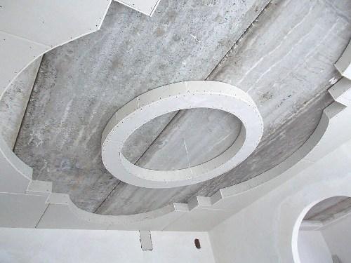 Двухуровневый потолок из гипсокартона своими руками. Фото