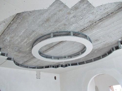 Двухуровневый потолок из гипсокартона своими руками. Фото