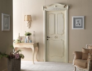Филенчатые двери: варианты белых дверей из сосны