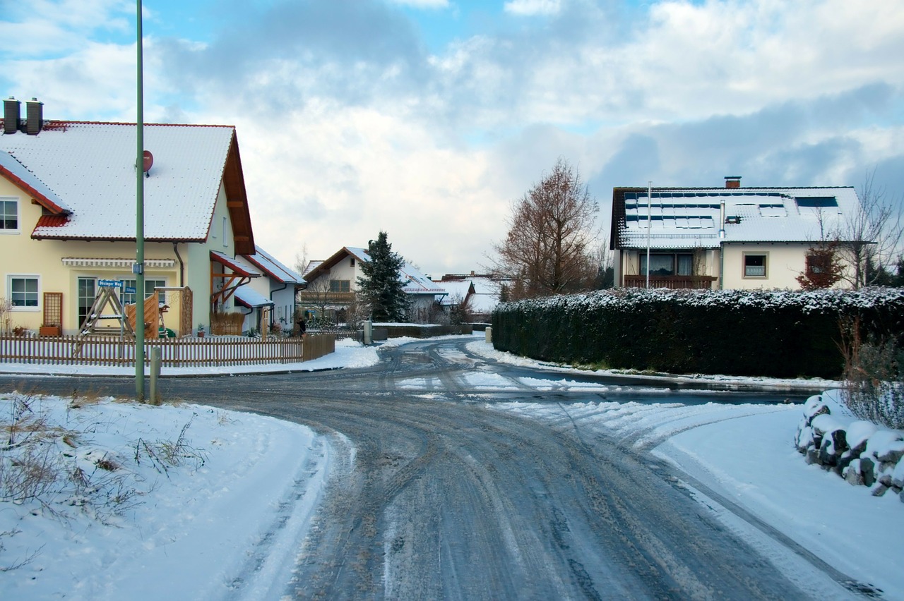 красивая деревня зимой фото 11