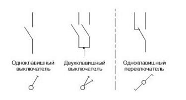 Подключение проходного переключателя