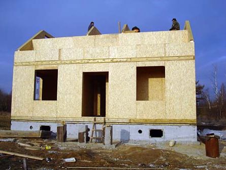 Консервация незавершенного строительства дома на зиму, BuilderClub