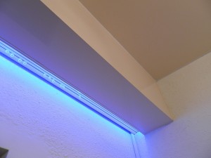 Подсветка натяжного потолка