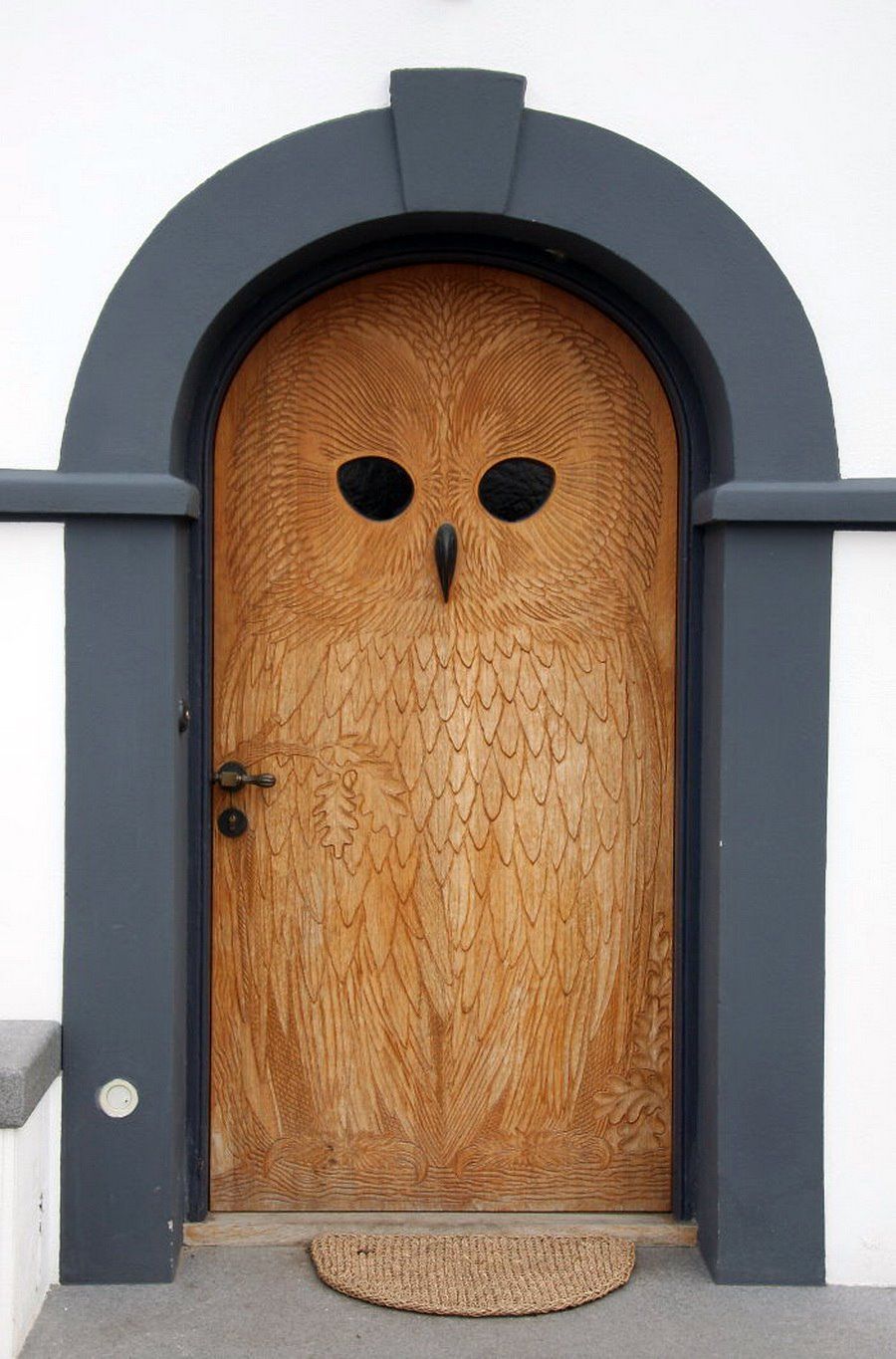 Двери деревянные входные (45 фото): стильное и надежное решение для любого помещения