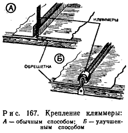 Крепление кляммеры