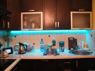 светильники на кухню под шкафы