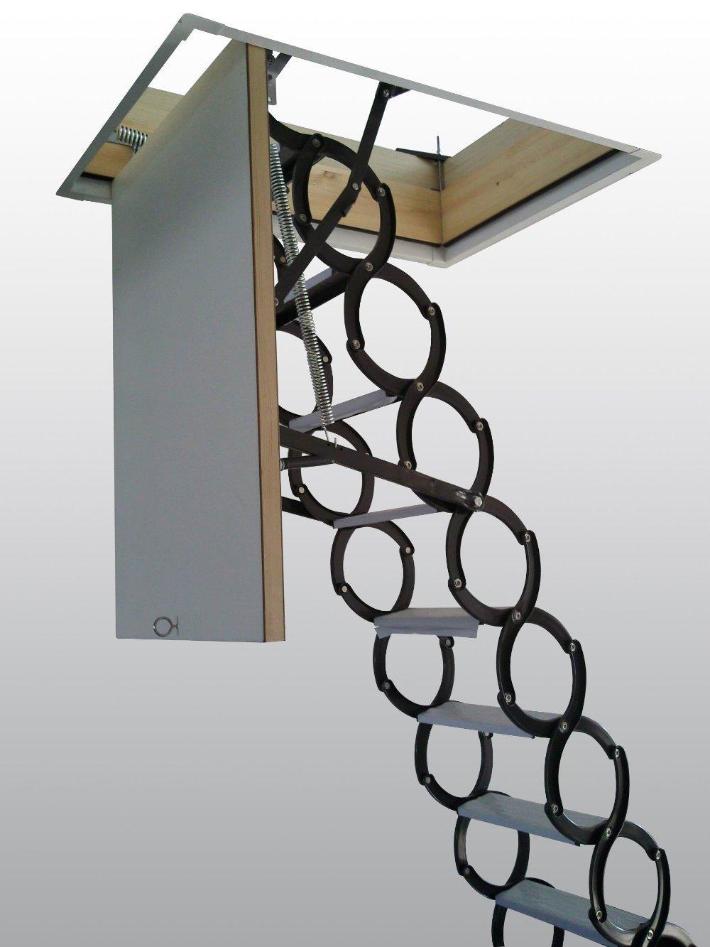 Складные чердачные лестницы с электроприводом удобны в использовании