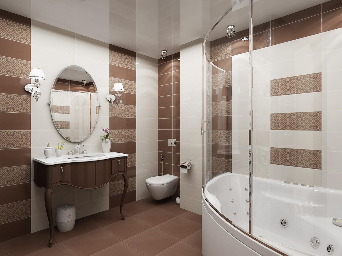 Для ванной комнаты, имеющей повышенную влажность, лучшим решением для потолочного покрытия будут водостойкие материалы