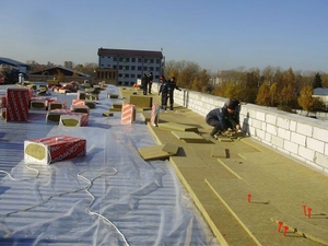 Строительство плоской крыши