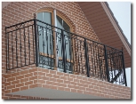 Металлические кованые балконы и ограждения
