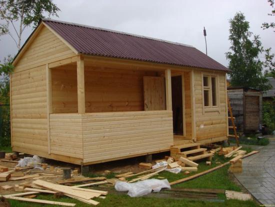 Баня на даче