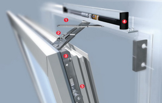 Фурнитура, устанавливаемая на окна