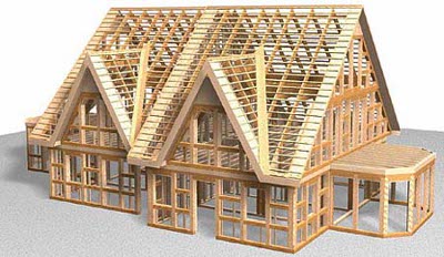 Как построить каркасный дом 
