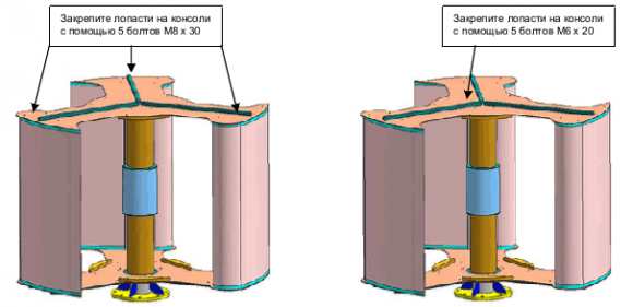 Сборка ветрогенератора