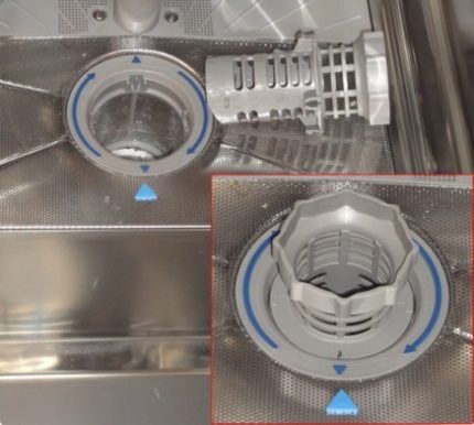 Фильтр посудомоечной машины Электролюкс
