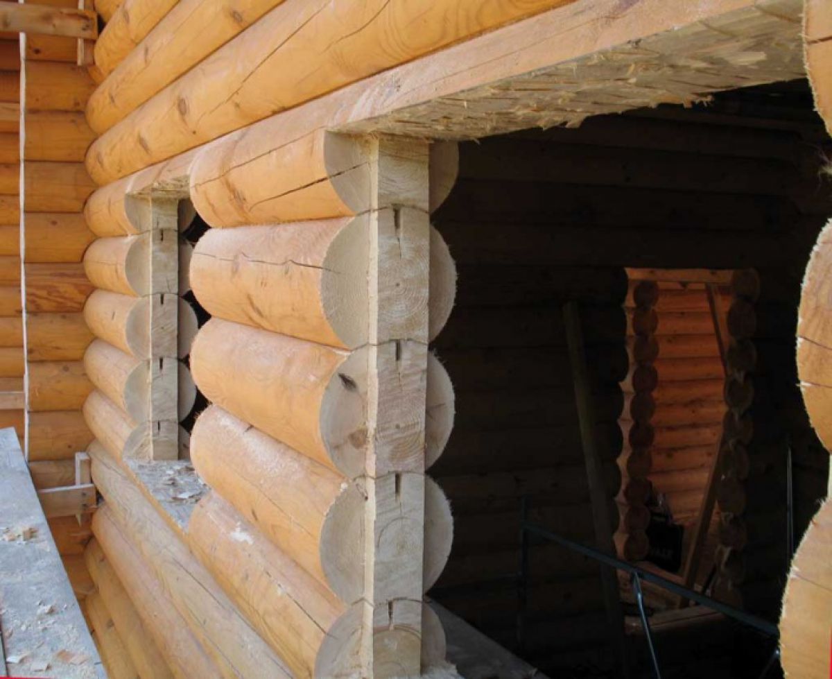 ​Обсада, или окосячка окна деревянного дома. Конструкция, установка 3128