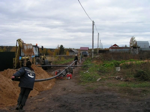 Центральное водоснабжение загородного дома