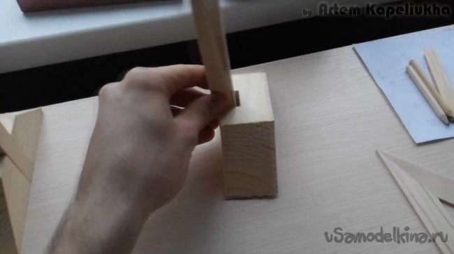 Делаем деревянную подставку для ножей