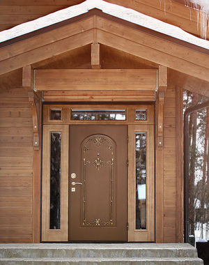 Как установить межкомнатную дверь в деревянном доме