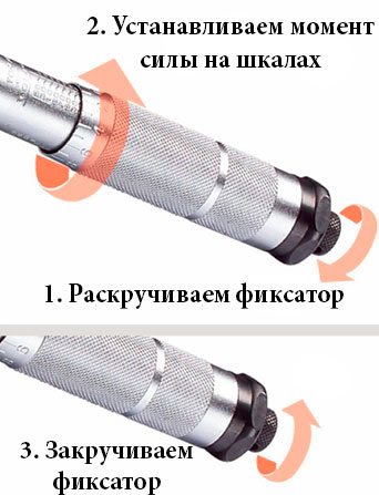 Динамометрический ключ как пользоваться шкалой