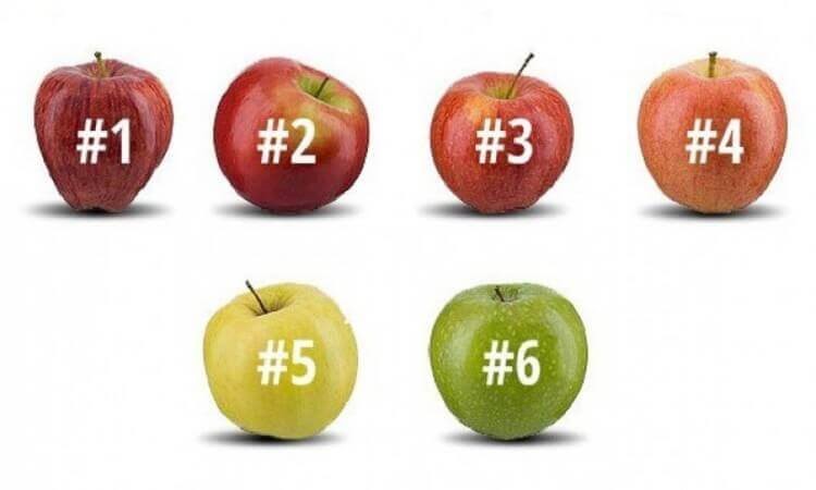 Тест: какое яблоко вы бы выбрали?