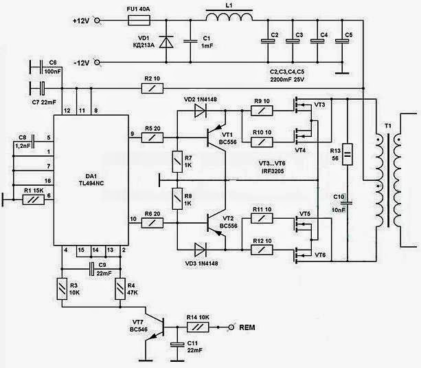 Einfache Inverter 12-220 Volt Watt 2000-2500