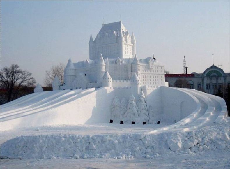 леденые скульптуры