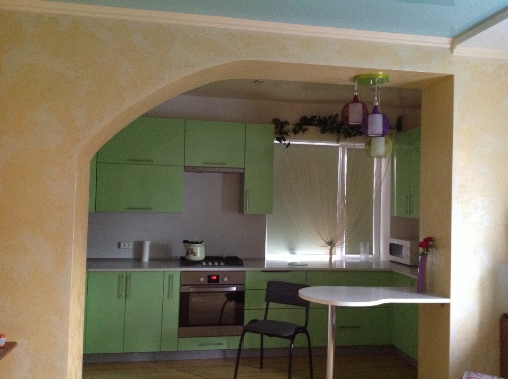 Арка на кухне: выбираем форму и материал арки, инструкция как сделать арку своими руками, реальные фото