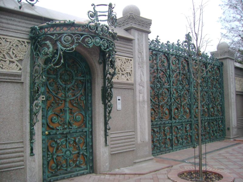 Ворота: фото идеи красивого дизайна ворот и калиток для частного дома