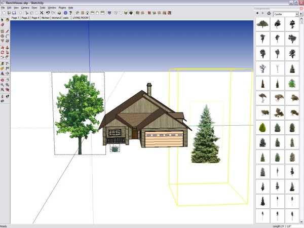 Моделирование в Google SketchUp