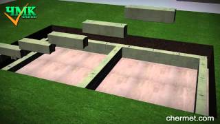 Как построить подвал из бетонных блоков
