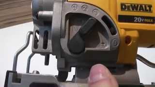 аккумуляторный лобзик DeWalt DCS331