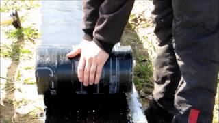 Укладка рубероида на фундамент