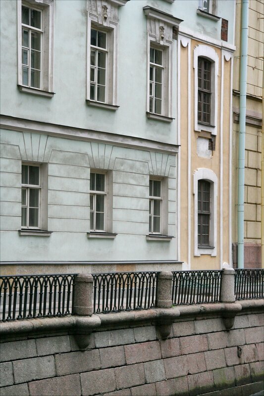 Фрагмент Зимнего дворца Петра I в здании Эрмитажного театра