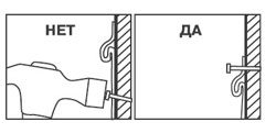 Правильное закрепление облицовки.