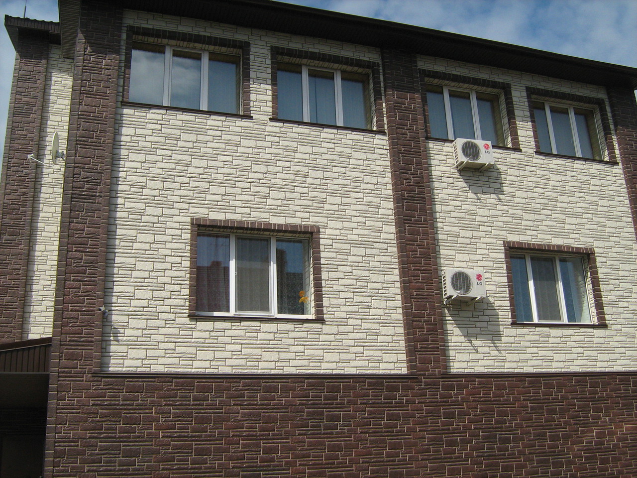 Фасадные панели под камень