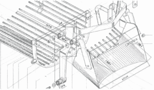 Картофелекопалка для мотоблока схема