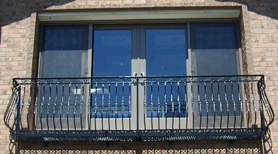 Сварные балконные ограждения