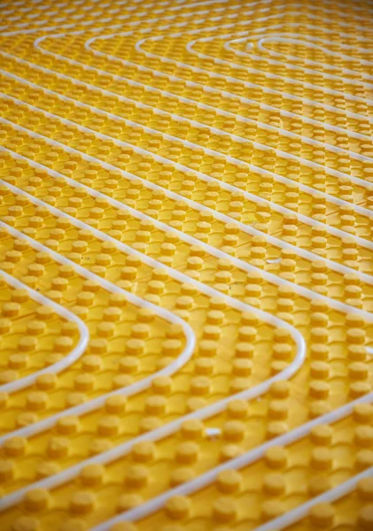 Желтый напольное Отопление — стоковое фото