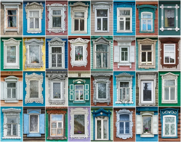 Россия. Windows города Городец — стоковое фото