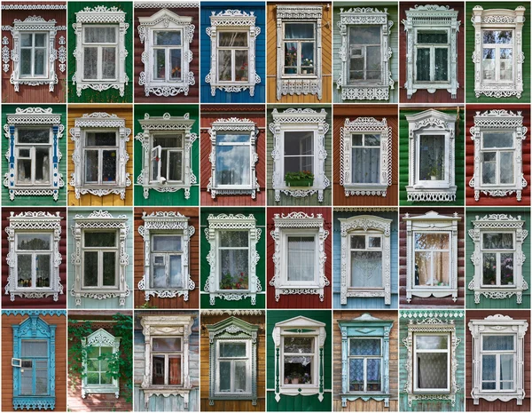 Россия. Windows города Верея — стоковое фото