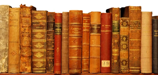 Старые редкие книги — стоковое фото
