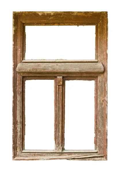 Grunged деревянные окна — стоковое фото