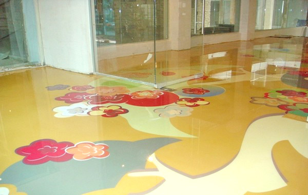 наливные полимерные полы фото